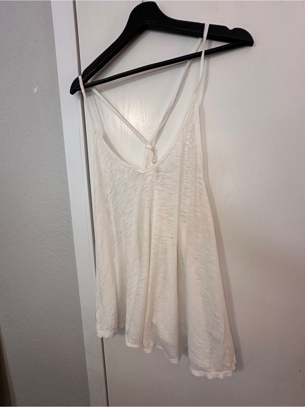 We The Free Cream Double-Strap Swing Cami